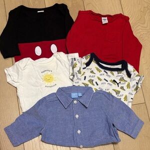 Blue Button-Up Kids Shirt